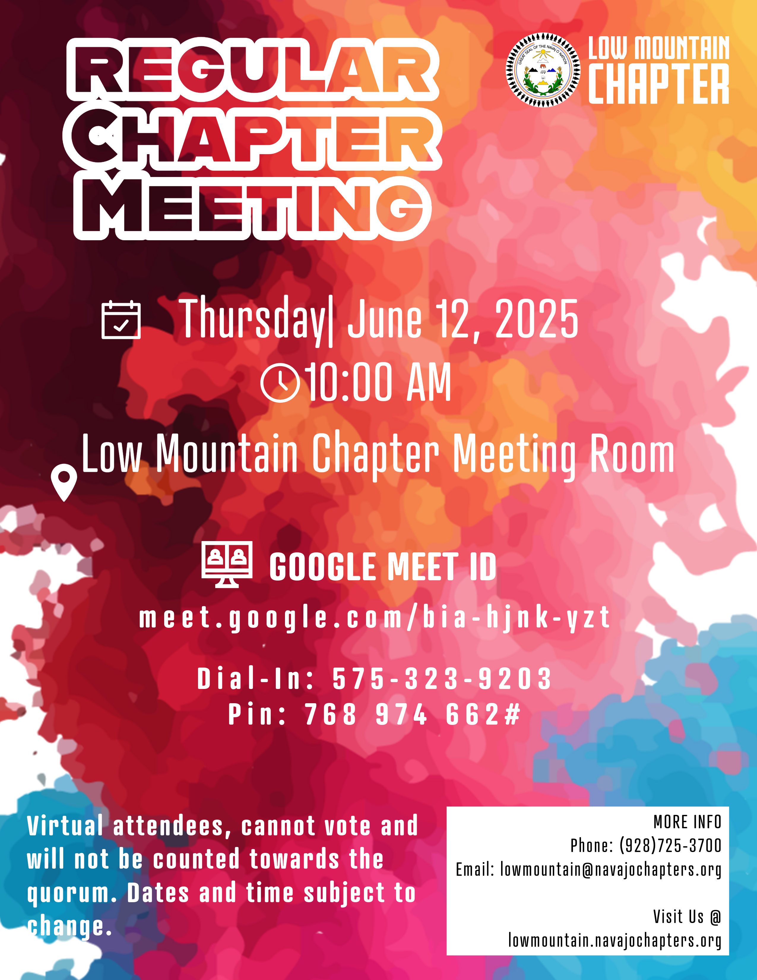June 2025 Regular Chapter Meeting Flyer (1)